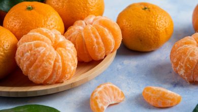 Mandarínka vitamíny, kalórie, kcal (kJ) a recepty