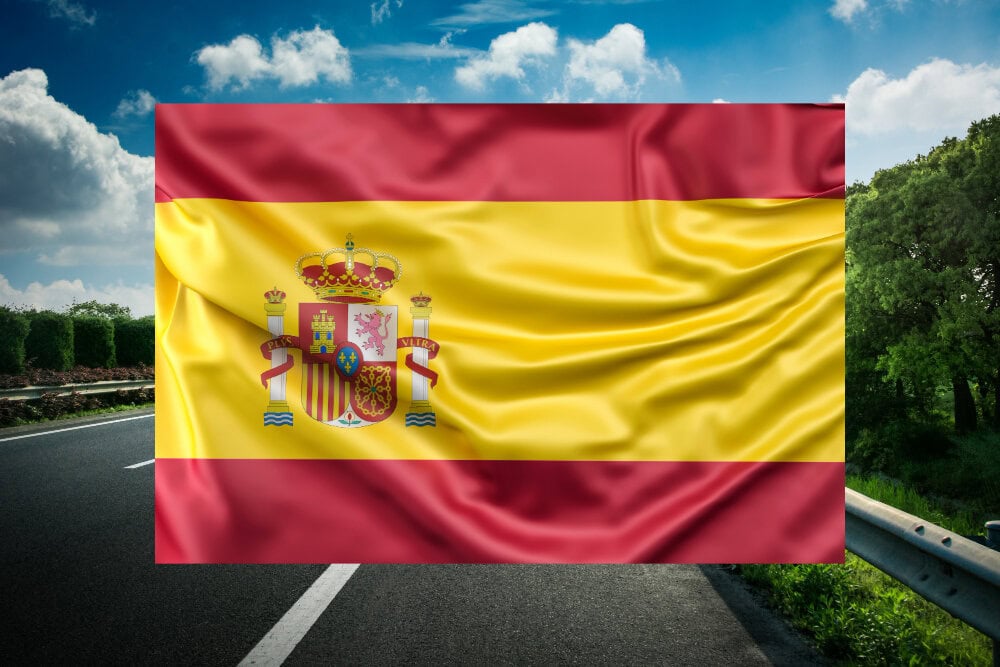 Diaľničná známka v Španielsku
