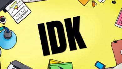 Čo znamená IDK