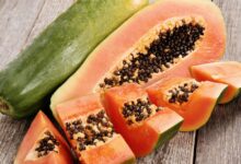 Papája – kalórie (kcal i kJ), vitamíny, minerály a recepty